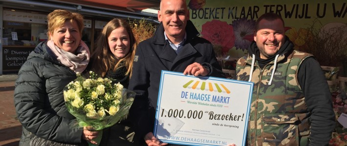 1.000.000 ste Bezoeker na de Heropening